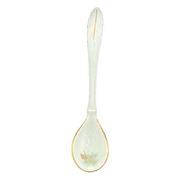 Bernadotte Porcelain Sauce Gravy Ladle Wildlife Outdoor Pine - Picture 1 of 7